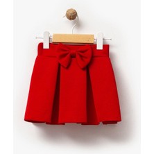 Magu Kız Çocuk Dalgıç Kumaş Fiyonklu Etek