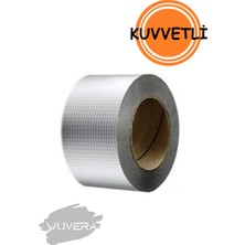 Wuvera Süper Güçlü Su Sızdırmaz Çamur Bant 72 mm x 2m Tamir Çatlak Boru Bandı Çatı İzolasyon Bandı - 72 mm x 2 m