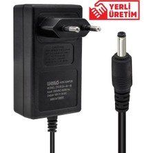 Weko 18 Volt - 1 Amper 3.5*1.35 Uçlu Yerli Üretim Priz Tipi Adaptör