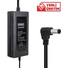 Weko 12 Volt - 3 Amper 5.5*2.5 Uçlu Yerli Üretim Plastik Kasa Masaüstü Adaptör