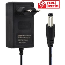 Weko 20 Volt - 1 Amper 5.5*2.5 Uçlu Yerli Üretim Priz Tipi Adaptör