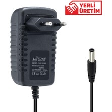 UJ Toys Ujtoys 6 Volt 1 Amper 5.5*2.5 Uçlu Yerli Üretim Priz Tipi Adaptör