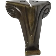 4 Adet Antik Dekoratif Sandık Kutu Ayak 2,5 cm