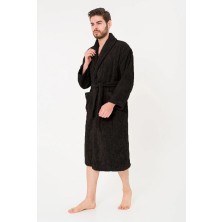 Embays Collection Şal Yaka Bornoz ,bukle Bornoz, %100 Pamuklu ,hamam Sauna Bornoz  Kadın / Erkek Unisex Bornoz