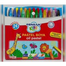 Kidz Çantalı Pastel Boya 24 Renk