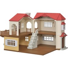 Toyfest Erfa Grup - Sylvanian Families Kırmızı Çatılı Işıklı Şehir Evi