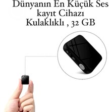 UltraTekno 32 gb Ses Kayıt Cihazı