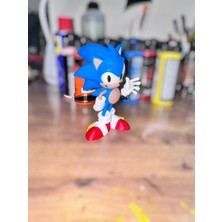 Work3d Sonic 3D Renkli Figür