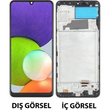 Teknonet Samsung Galaxy A22 4g Uyumlu OLED Lcd+Dokunmatik+Çıtalı