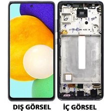 Teknonet Samsung Galaxy A52 Uyumlu Gölgeli Lcd+Dokunmatik+Çıtalı