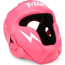 Titan Sport Yüz Korumalı Boks Kaskı , Pembe Model