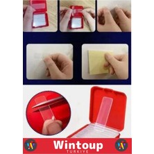 Wintoup Ultra Güçlü Suya & Toza Dayanıklı İz Bırakmaz Nano Jel Çift Taraflı Bant 60 Adet