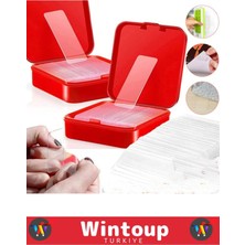 Wintoup Ultra Güçlü Suya & Toza Dayanıklı İz Bırakmaz Nano Jel Çift Taraflı Bant 60 Adet