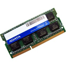 Adata 4gb DDR3L 1600MHZ AM1L16BC4R 1rx8 12800S CL11 Notebook Ram