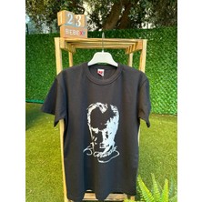 Atatürk Baskılı Tişört Siyah