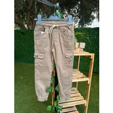 Kargo Cepli Gabardin Pantolon