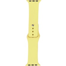 Heptek İletişim Apple Watch 2/3/4/5/6/7/8/se/ultra/nike 42MM 44MM 45MM 49MM Silikon Kordon Strap Kayış (Band Serisi)