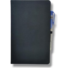 Sağlam Tarihsiz 13X21 Siyah Çizgili Defter Ivory Kağıt
