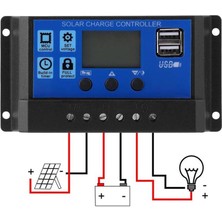 Starktech 20A STC-932 Solar Şarj Kontrol Cihazı