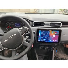 Victor Renault Dacıa Duster(2018-2024 Yıl) Android Sürüm 13 Multimedya Kablosuz Carplay Navigasyon 10 Inç Ekran 4G Ram + 64GB Hafıza Çerçeveli ve arka görüş kameralı