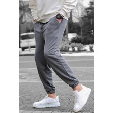 CMZ Collection Füme  Eşofman Altı Kalın