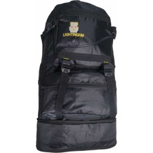 60 Litre Siyah Dağcı Seyahat Kamp Outdoor Sırt Çantası