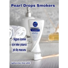 Pearl Drops Smokers-2 adet. Sigara içenler için leke çıkartıcı extra naneli Jel Diş Macunu 50ml