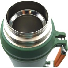 Shotay Çelik Termos Camper Large 2000ML Haki