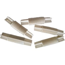 Bestnify 5 Parça 26MM/28MM Erker Pencere Perde Direği Köşe Bükme Bağlantısı Beyaz (Yurt Dışından)