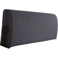 Bestnify Yatak Başlığı Örtüsü Çıkarılabilir Yumuşak Yatak Sırt Örtüsü Döşemeli Yatak Başlığı Örtüsü Gri (Yurt Dışından)