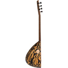 Anadolu Müzik AND-YPROF-02 Yapay Abanoz Tekne Yarı Profesyonel Saz, Bağlama (UZUN SAP)
