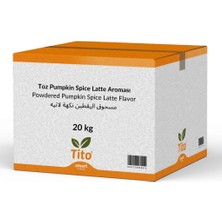 Tito Toz Pumpkin Spice Latte Aroması 20 kg