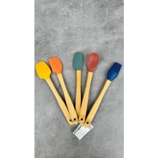 Mien Bambu Silikon Spatula Seti 5 Li MİEN-456