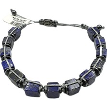 Defne Silver Doğaltaşlı Ipli Bileklik