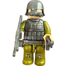 Özel Kuvvetler Jungle Special Forces Sök-Tak Mini Asker Figür Seti 8 cm Minifigür