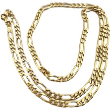 Defne Silver Figaro Zincir