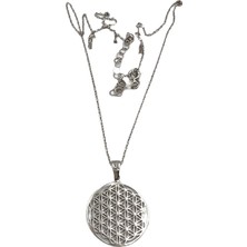 Defne Silver Yaşam Çiçeği Kolye