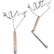 Defne Silver Çubuk Kolye