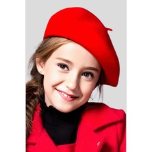 Uniquetrenders Kız Çocuk Fransız Ressam Bere 10 - 16 Yaş