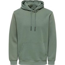 Onsceres Hoodie Sweat Noos Erkek Yeşil Sweatshirt - 22018685