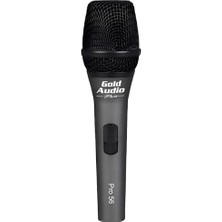 Gold Audio Pro-56 Profesyonel Vocal Dinamik Kablolu El Mikrofon 5 Metre Roxtone Kablo