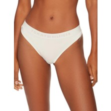 Tommy Hilfiger Kadın Beyaz Tanga UW0UW05510