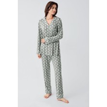 Artış 22101 Önden Düğmeli Pijama Takımı