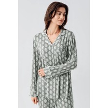 Artış 22101 Önden Düğmeli Pijama Takımı