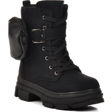 Walkway Meru 25K Siyah Zümrüt Içi Kürklü Çocuk Bot