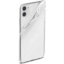 Zeyno Apple iPhone 11 Uyumlu Uluyan Kurt  Desenli Silikon Kılıf