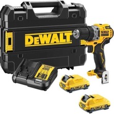 Dewalt DCD701D2 12 V Çift Akülü Vidalama Makinesi