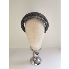 Bivalvia Accessories Silver Payetli Taç