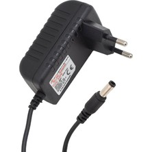 Powermaster PM-4479 12 Volt - 0.5 Amper 5.5*2.5 mm Uçlu Plastik Kasa Priz Tipi Adaptör