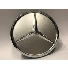 Yyo Mercedes-Benz Gri Jant Göbeği Arması 70-75MM  1 Adet